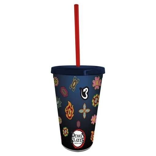 ABY CUP W/ STRAW: DEMON SLAYER- HASHIRAS