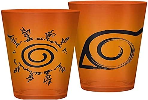 ABY GLASS: NARUTO- NARUTO SHIPPUDEN KONOHA & SEAL