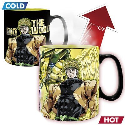 ABY HEAT REVEAL MUG: JOJOS BIZARRE ADVENTURE- JOTARO VS DIO
