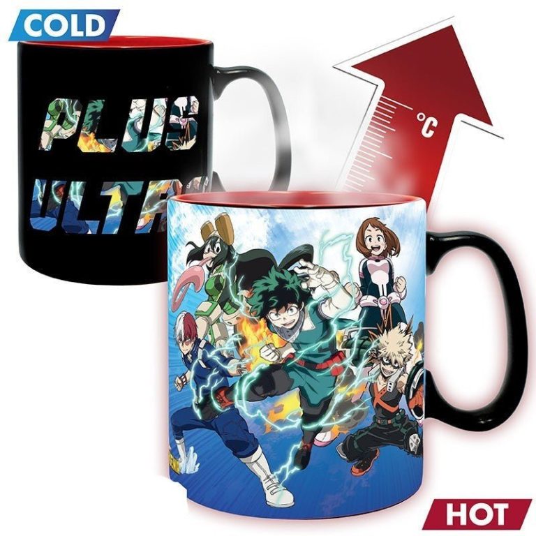 ABY HEAT REVEAL MUG: MHA- HEROES VS VILLAINS