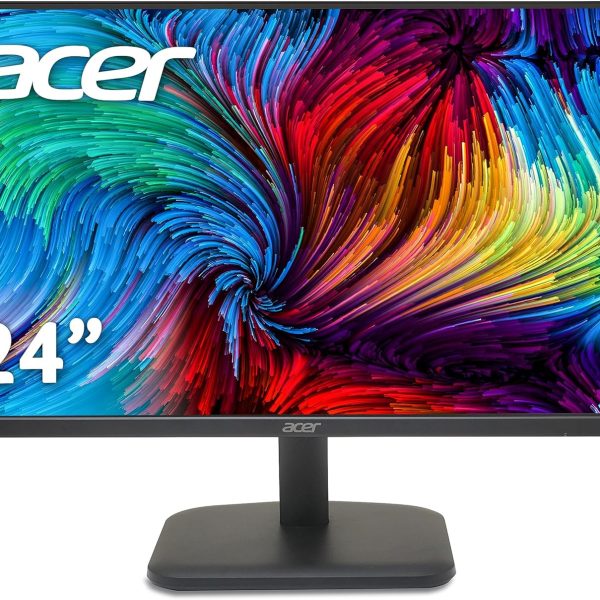 Acer 24", FHD, IPS ,100Hz,1ms, Flat Gaming monitor - EK241Y Ebmix