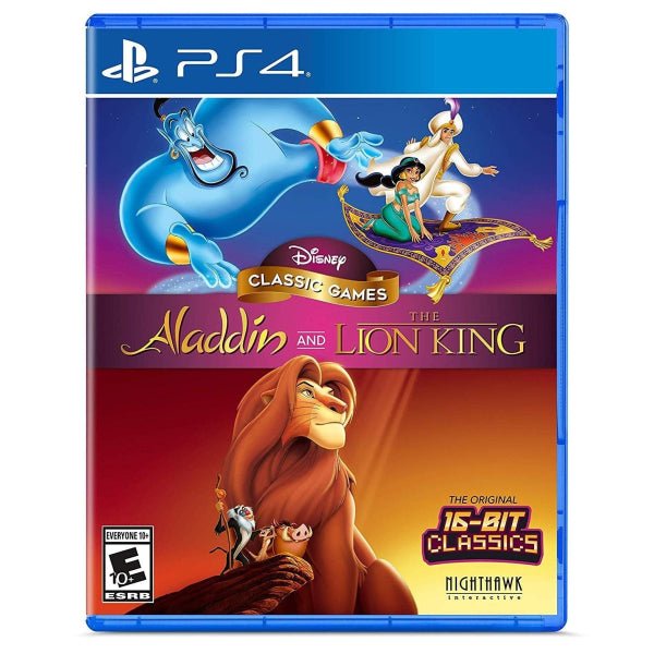 Aladdin & The Lino King For PlayStation 4 "Region 1"