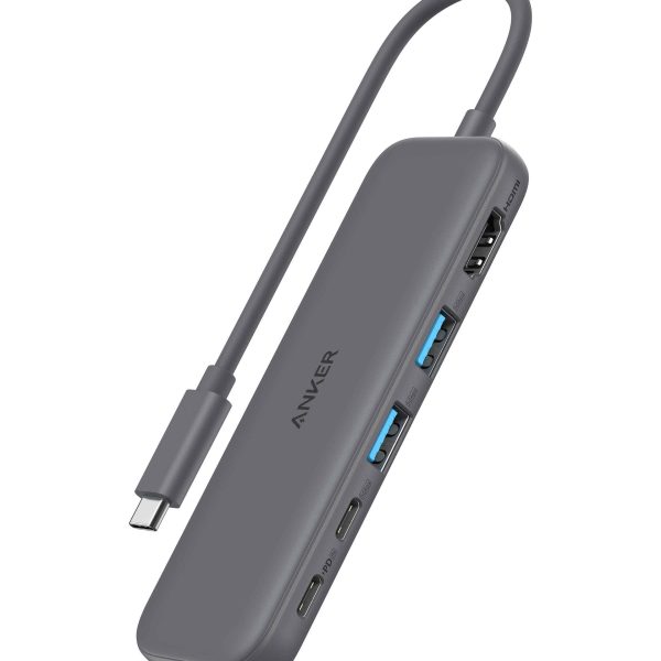 Anker 332 USB-C Hub (5-in-1) -Black A8355H11