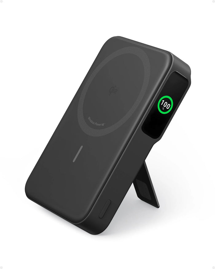 Anker MagGo Power Bank (10K) 15W Ultra-Fast Magnetic Charging with Smart Display - Black A1654H11