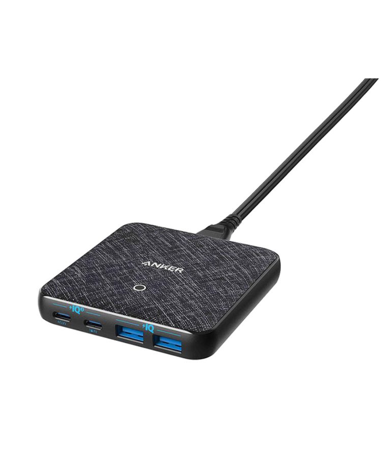 Anker Powerport Atom III 65W Slim - Black Fabric