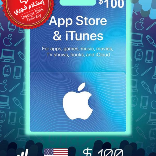 App Store & iTunes Gift Card $100 (Instant SMS Delivery)