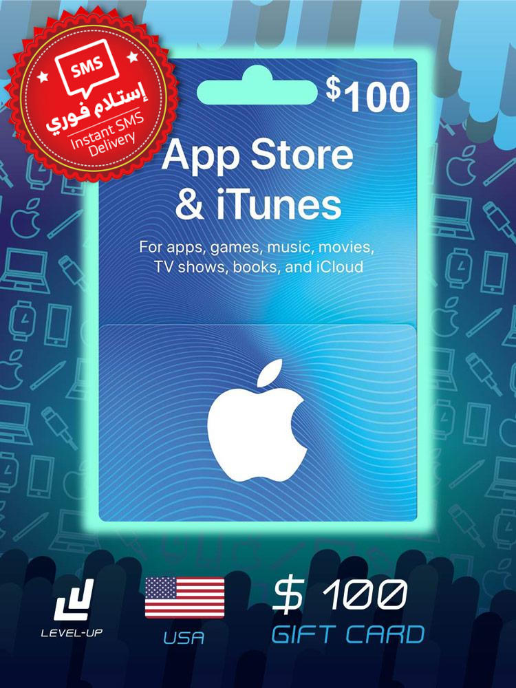 App Store & iTunes Gift Card $100 (Instant SMS Delivery)