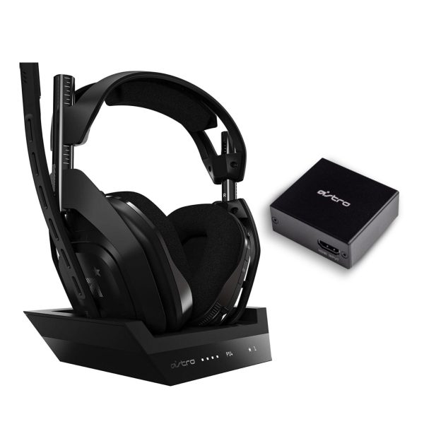 Astro A50 Wireless Gaming Headset + HDMI Adapter For PlayStation & PC