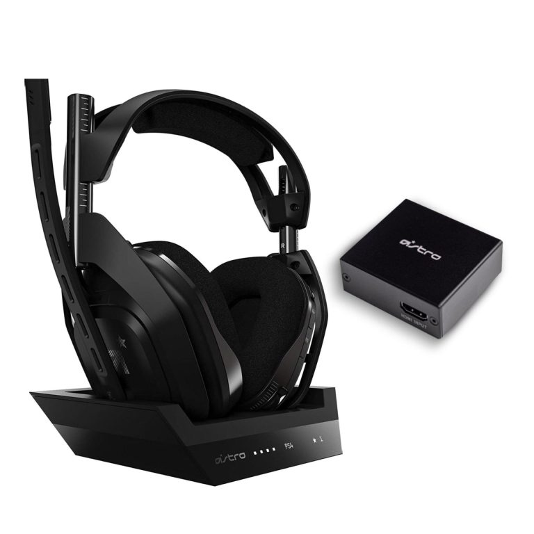 Astro A50 Wireless Gaming Headset + HDMI Adapter For PlayStation & PC