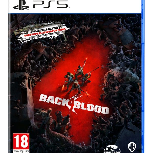 Back 4 Blood: Includes AR Badge For PlayStation 5 “Region 2”