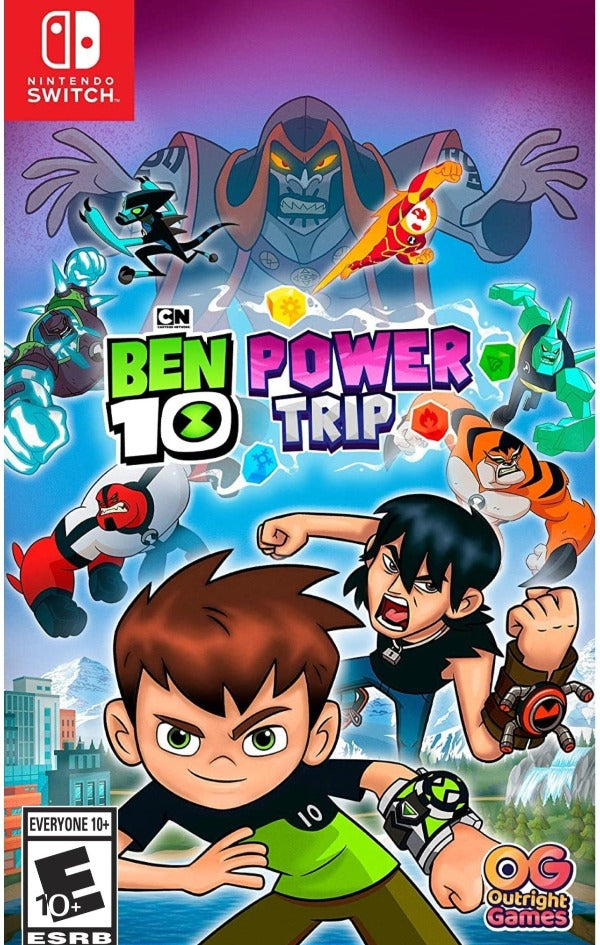 Ben 10 Power Trip For Nintendo Switch "Region 1”