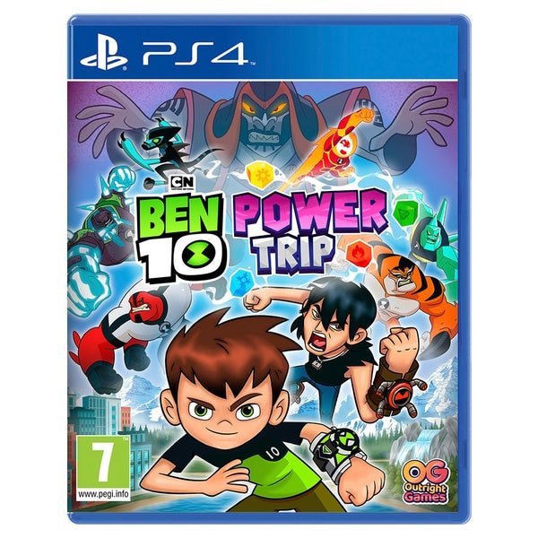 Ben 10 Power Trip For PlayStation 4 "Region 2"