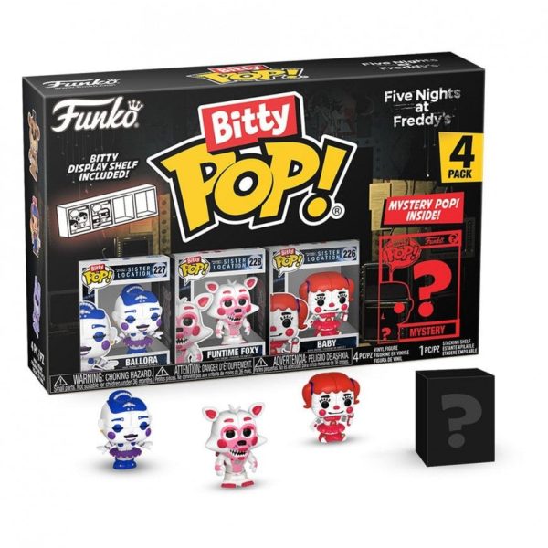 Bitty Pop! Games: Five Nights at Freddy's - Ballora 4PK