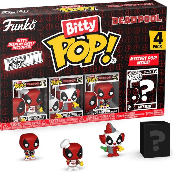 Bitty Pop! Marvel: Deadpool - BBQ Master 4PK