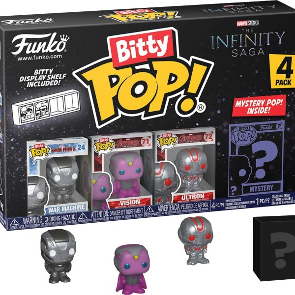 Bitty Pop! Marvel: The Avengers - Iron Man 4PK