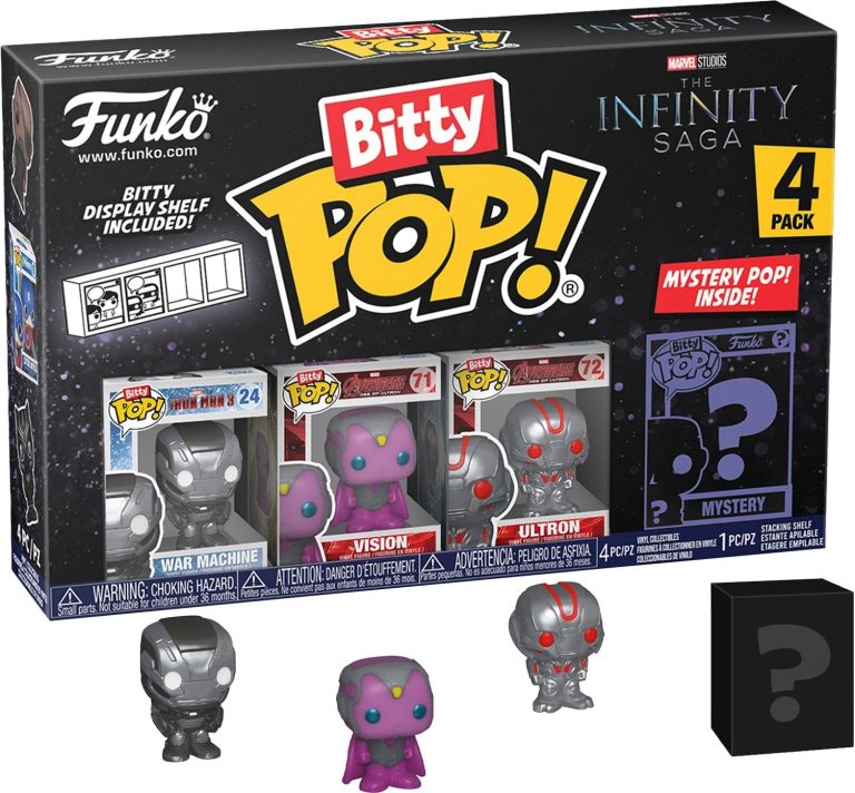 Bitty Pop! Marvel: The Avengers - Iron Man 4PK