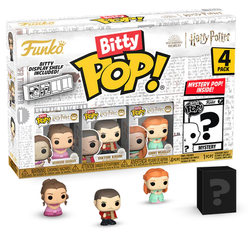 Bitty Pop! Movies: Harry Potter Goblet of Fire - Hermione 4pk