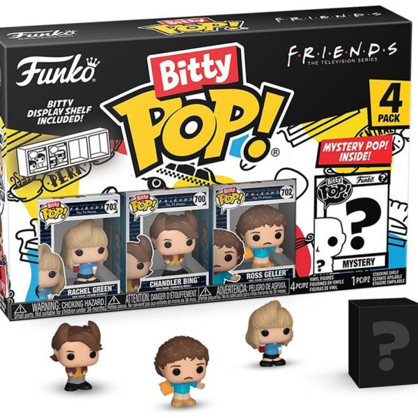Bitty Pop! Tv: Friends - 80's Rachel 4pk