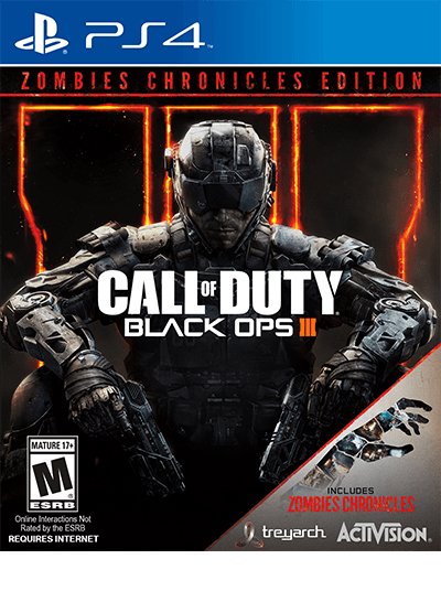 Call of Duty Black Ops III Gold Edition For PlayStation 4 "Region 1"