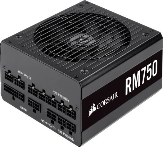 Corsair RM Series RM750 750W Gold Fully Modular Power Supply - Black