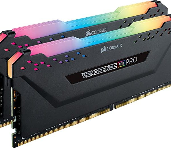 Corsair VENGEANCE RGB PRO 3600MHz 16GB (2 x 8GB) Memory Kit - Black