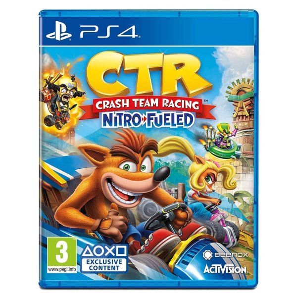 Crash Team Racing Nitro Fueled For PlayStation 4 "Region 2"