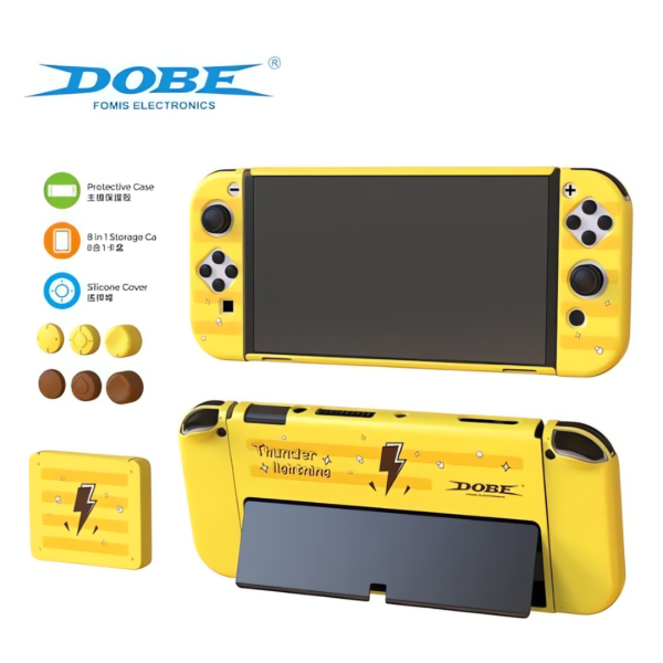 DOBE Protection Kit for Switch OLED - Yellow