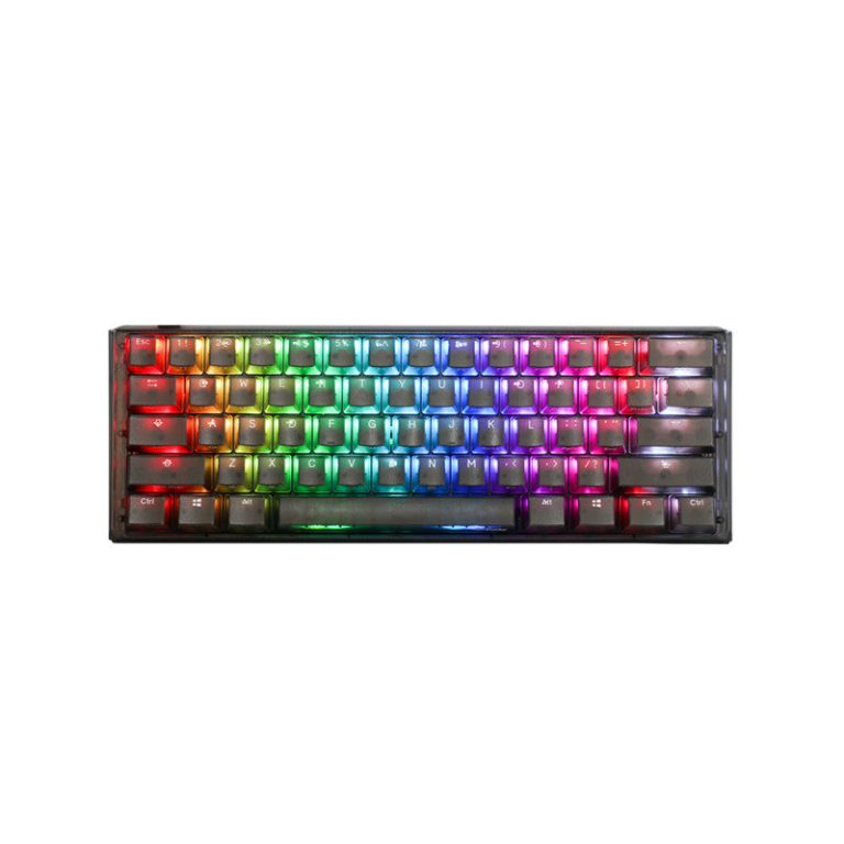 DUCKY ONE 3 MINI HOT SWAP Red Switch Wired RGB Mechanical Gaming Keyboard - Aura Black