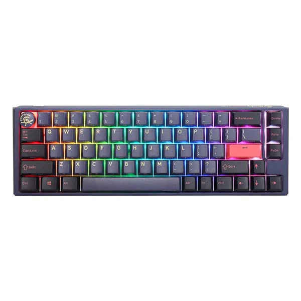 DUCKY ONE 3 SF PBT HOT SWAP Blue Switch Cherry RGB Wired Mechanical Gaming Keyboard Arabic - Cosmic Blue