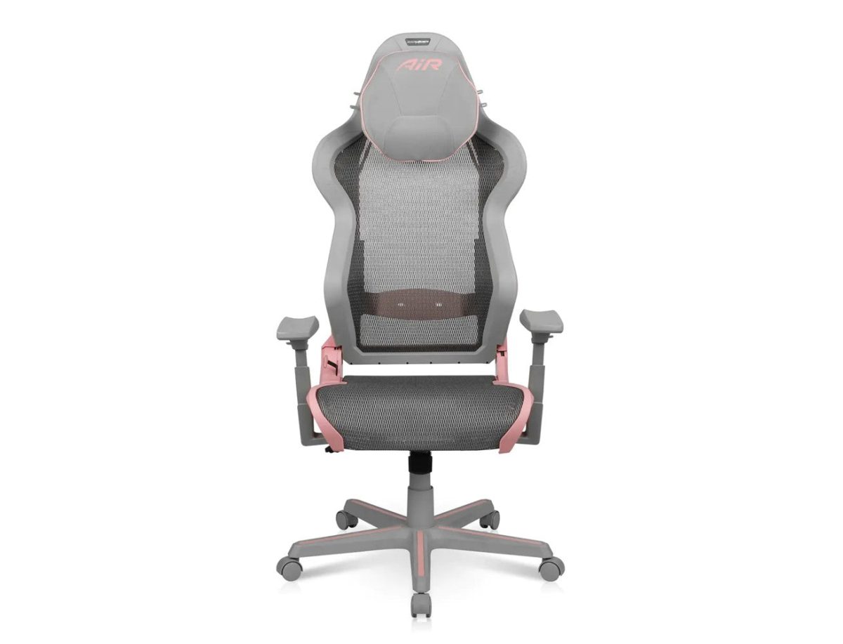 DXRacer Air Series Gaming Chair - Pink/Grey ( Installation not included )