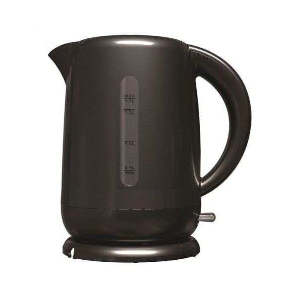 Emjoi 1.7 Liter Electric Kettle With Anti-Corrosion Stainless Steel Base - Black