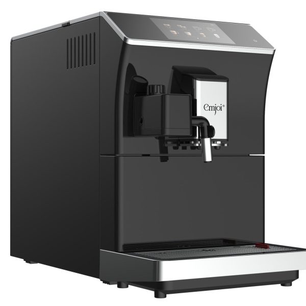 Emjoi Espresso & Milk Foaming System Machine - Black