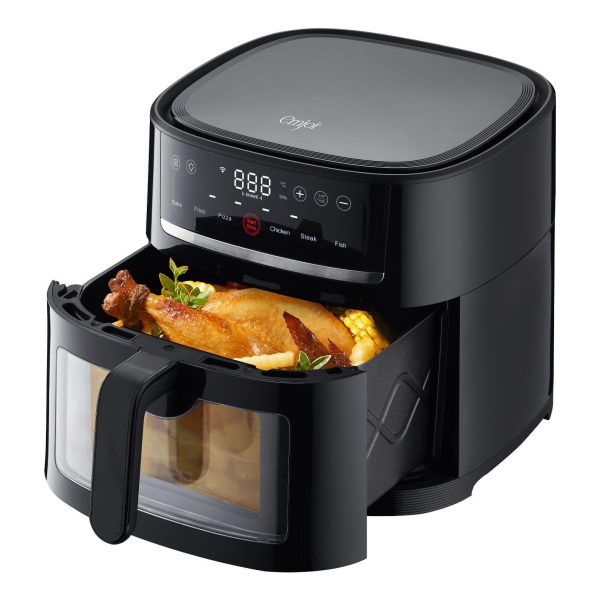 Emjoi Smart AirFryer 1350W, 4L, 1Y, Black