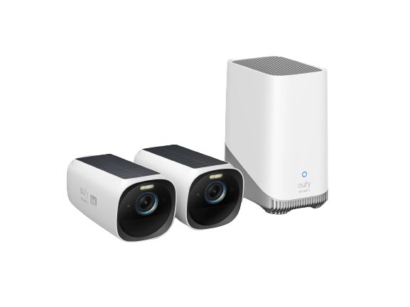 EufyCam 3 4K (2 Camera Kit) -White T88713W1