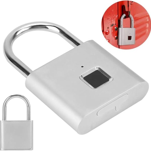 Fingerprint key lock Model Y1501, Materail: Aluminum alloy / stainless