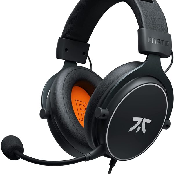 Fnatic REACT Gaming Headset for Esports with 53mm Drivers (AUX) for PC, PS4, PS5, XBOX