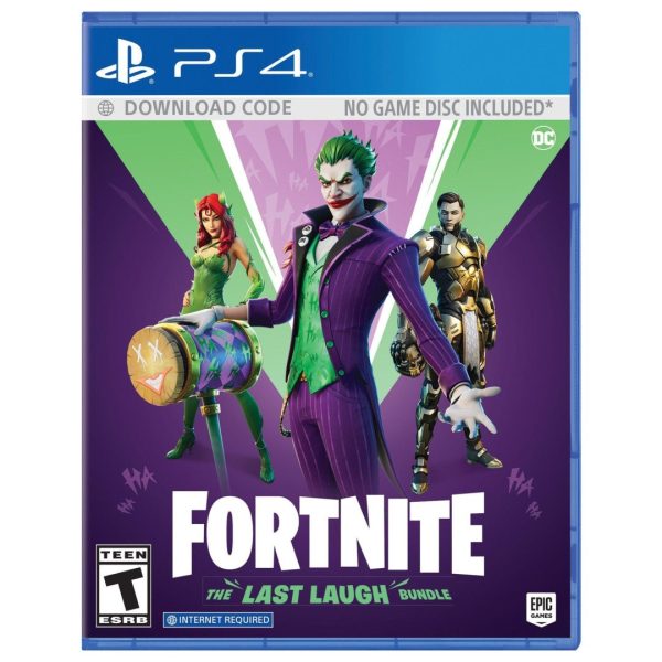 Fortnite The Last Laugh Bundle (No-DISC) For PlayStation 4 "Region 1"