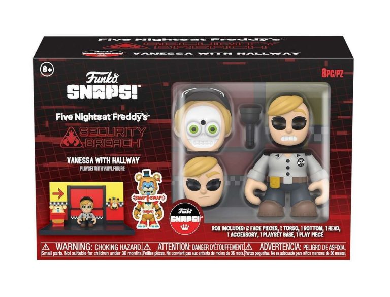 Funko Snap Playset! Games: Five Nights at Freddy's - Hallway Add-on with Vanessa