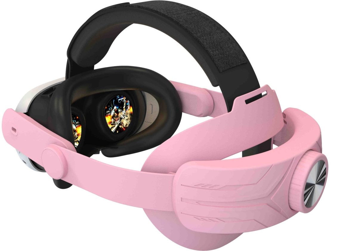 Gamax Meta Quest 3 Head Strap Elite Style - Pink