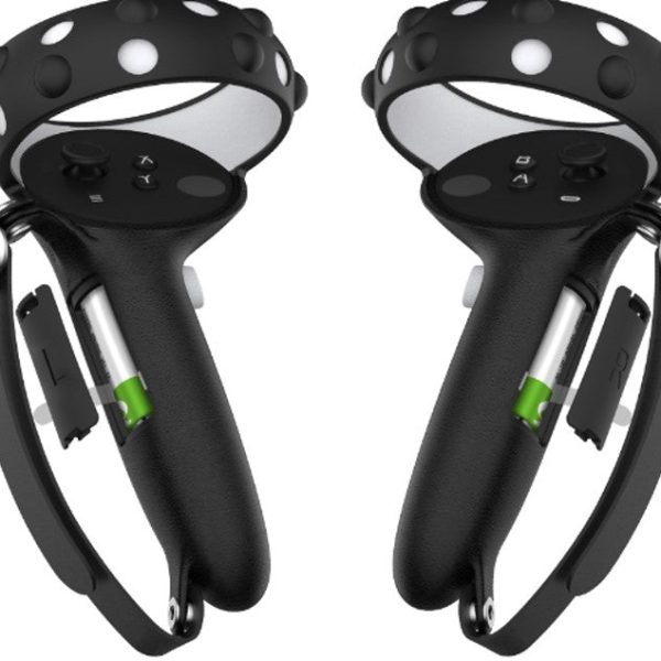 Gamax oculus quest2 extended handle full case battery - Black
