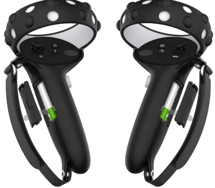 Gamax oculus quest2 extended handle full case battery - Black