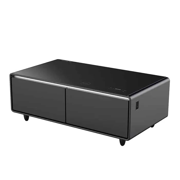 Gamax Smart Coffee Table with 135L Refrigerator (TB-135) , 2 USB