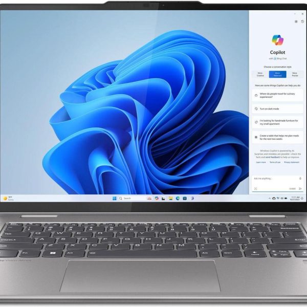 Gaming Laptop Lenovo YOGA 7 14AHP9 2-IN-1,AMD Ryzen™ 5 8640HS,AMD Radeon760M,8GB DDR5-6400,14" WUXGA (1920x1200)