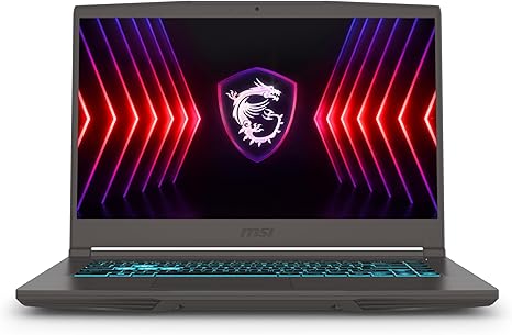 Gaming Laptop MSI Thin A15 AI 15.6” 144Hz FHD ,AMD Ryzen R9-8945HS, NVIDIA Geforce RTX 4060, 16GB DDR5, 1TB NVMe SSD, Black, Backlit English Keyboard