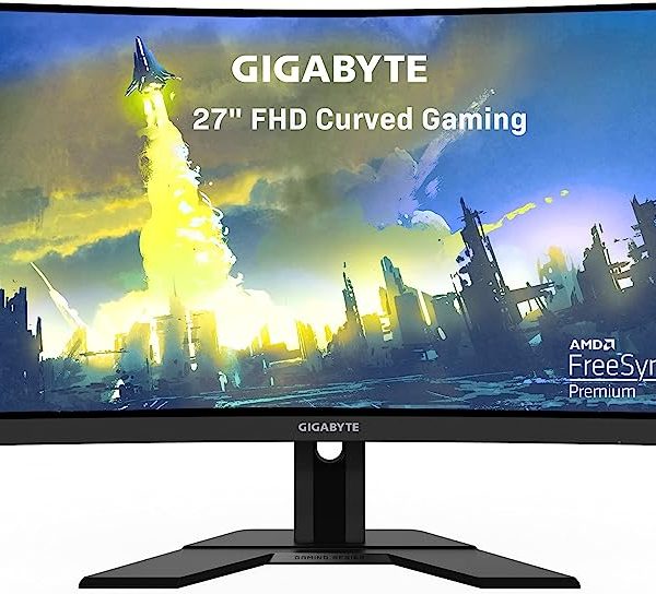GiGABYTE G27FC 27 inch 165Hz Curved Full HD Gaming Monitor