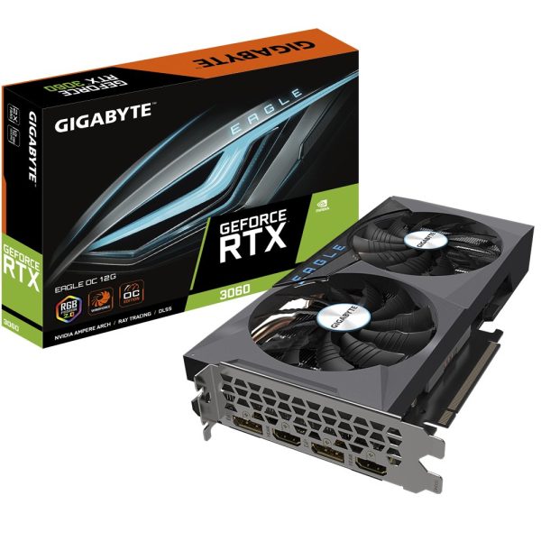 Gigabyte GeForce RTX 3060 EAGLE OC 12GB Graphics Card