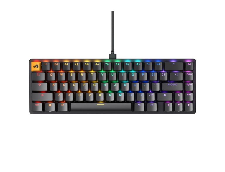 Glorious GMMK2 Compact 65%Mechanical Keyboard - Black
