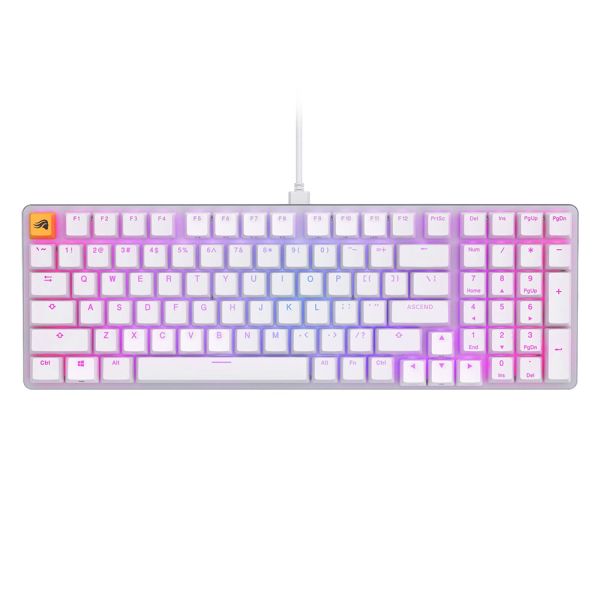 Glorious GMMK2 Full-Size 96%Mechanical Keyboard - White