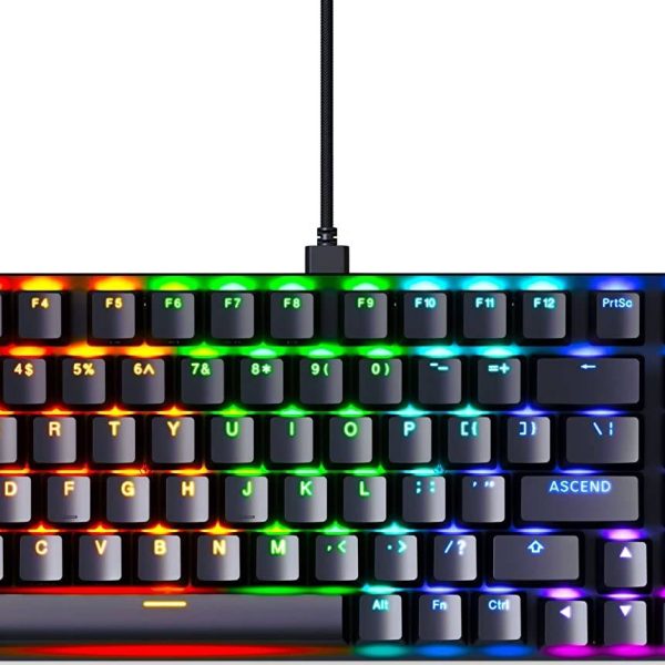 Glorious GMMK2 RGB Mechanical 96% Gaming Keyboard (Arabic) - Black