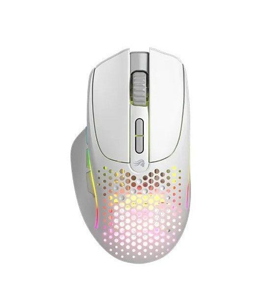 Glorious Model I2 Wireless Ultralight Ergonomic Gaming Mouse - White